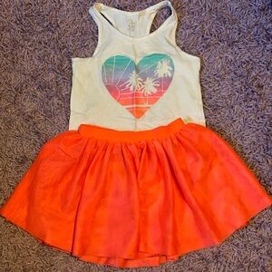 Cat & Jack girls multi layer tutu style skirt XS